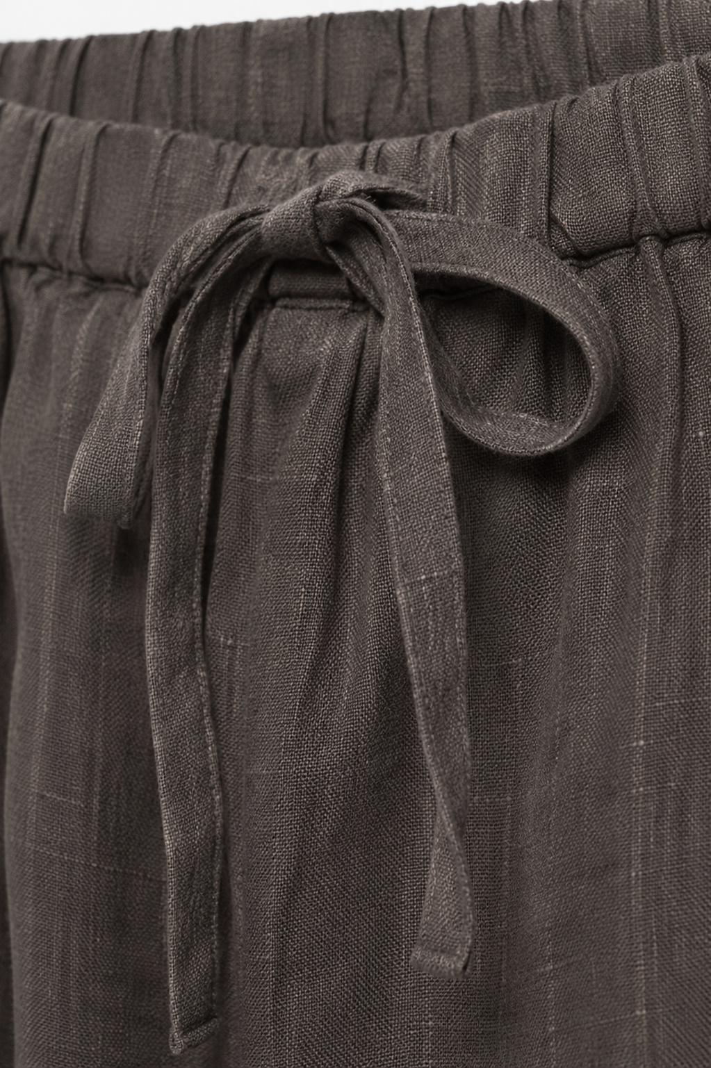 Linen Balloon Pants
